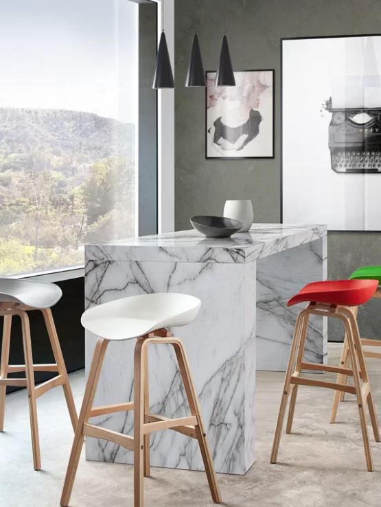 Icon Bar Height Dining Table thumbnail 4