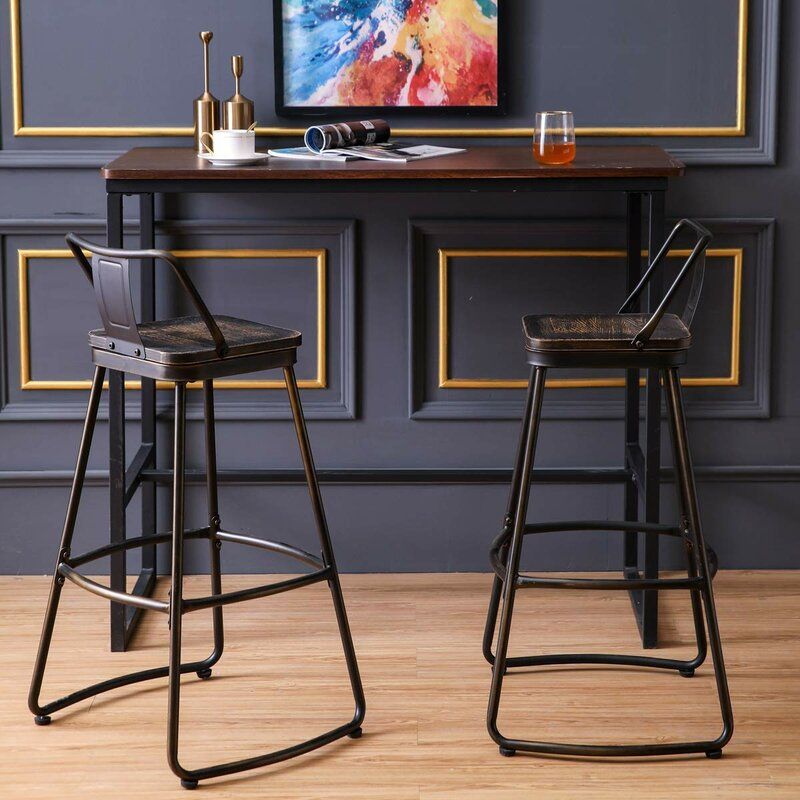 Marcene Swivel Bar Stool thumbnail 5