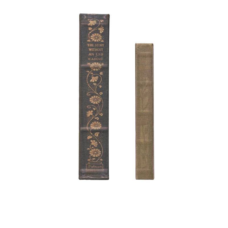 Piece Machado Reproduction Canvas and Wood Decorative Book Set_2 thumbnail 3