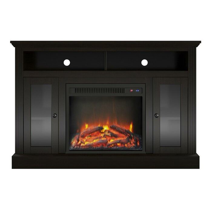Tucci TV Stand with Electric Fireplace Included thumbnail 3