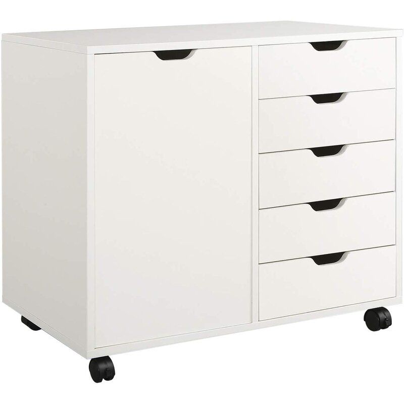 Drawer Mobile Lateral Filing Cabinet thumbnail 4