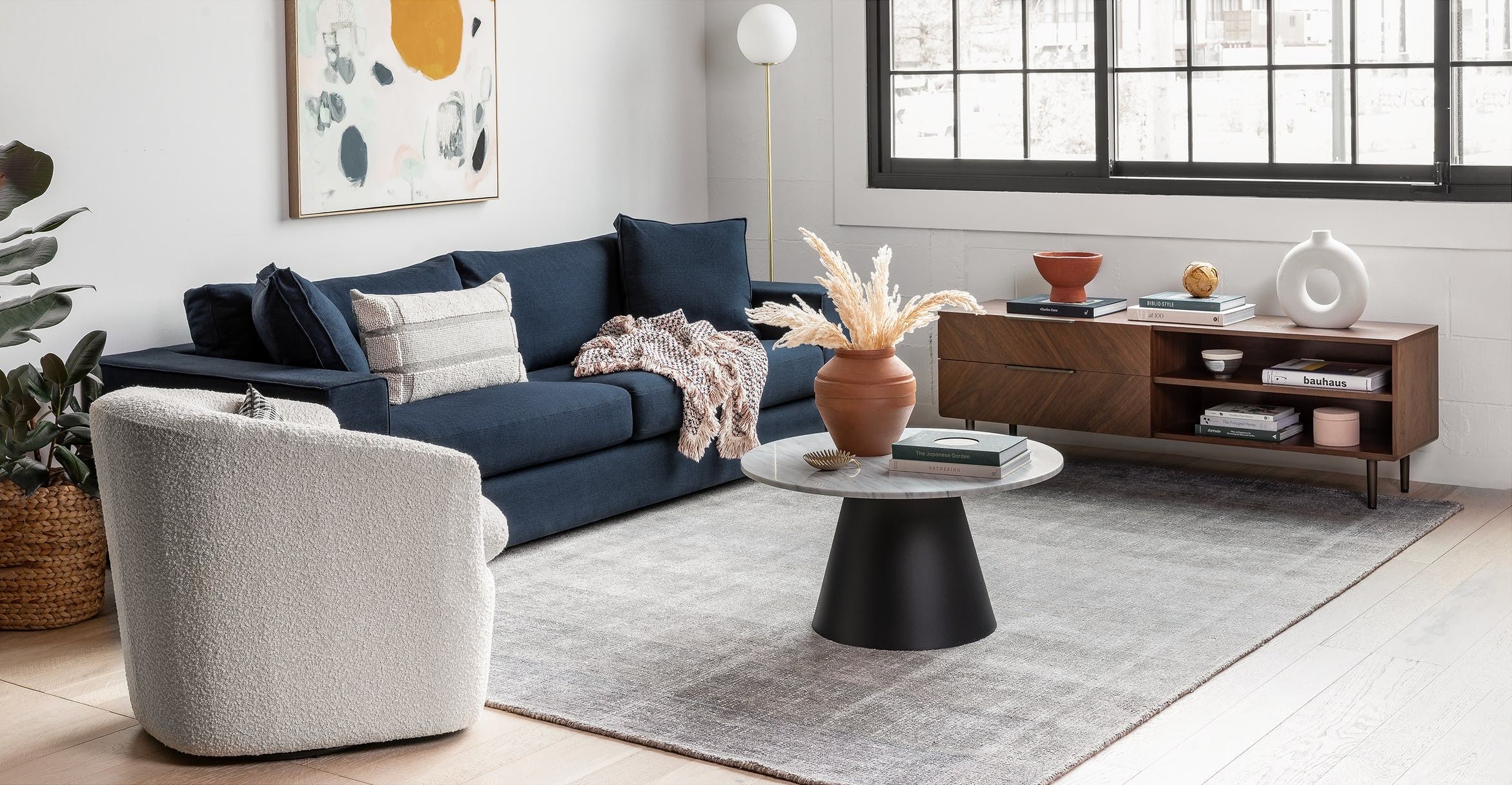 Sitka Oceano Blue Sofa thumbnail 2