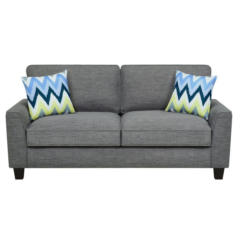 Astoria Microfiber 78 Square Arm Sofa  thumbnail 3