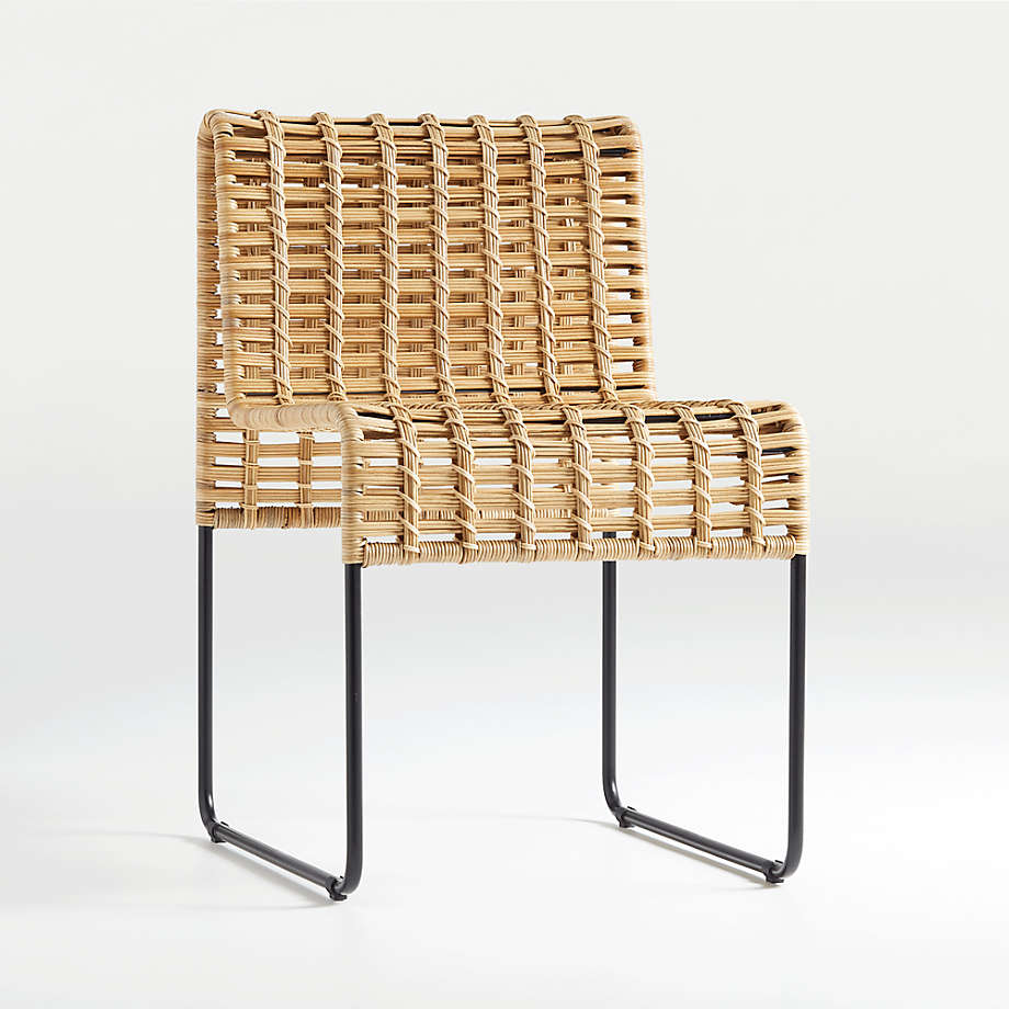 Chaparral Natural Rattan Side Chair thumbnail 2
