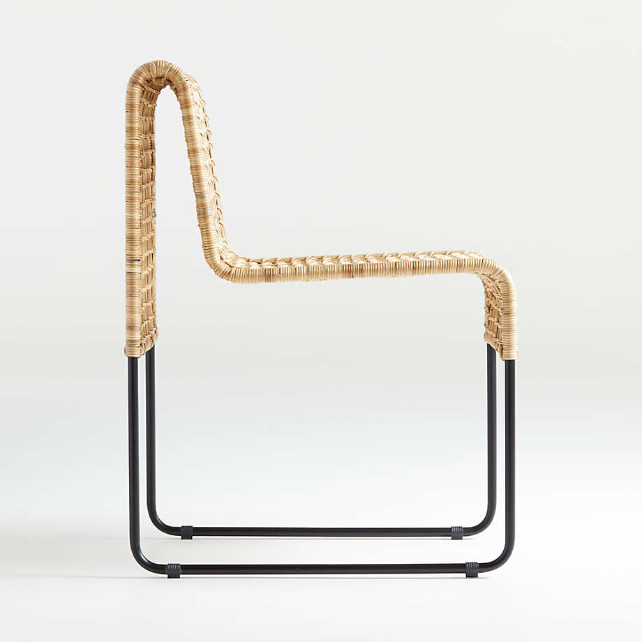 Chaparral Natural Rattan Side Chair thumbnail 4