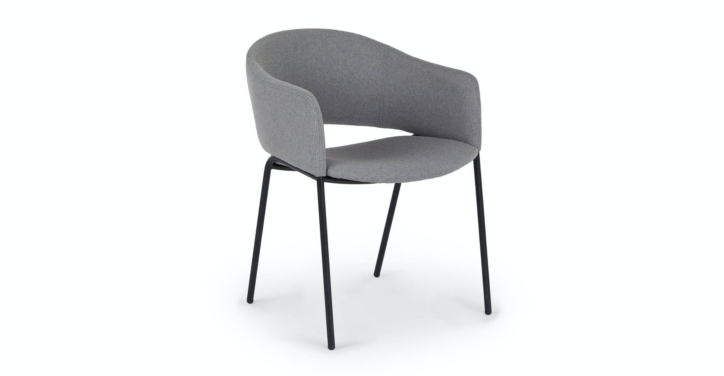 Coswig Stately Gray Dining Chair thumbnail 2