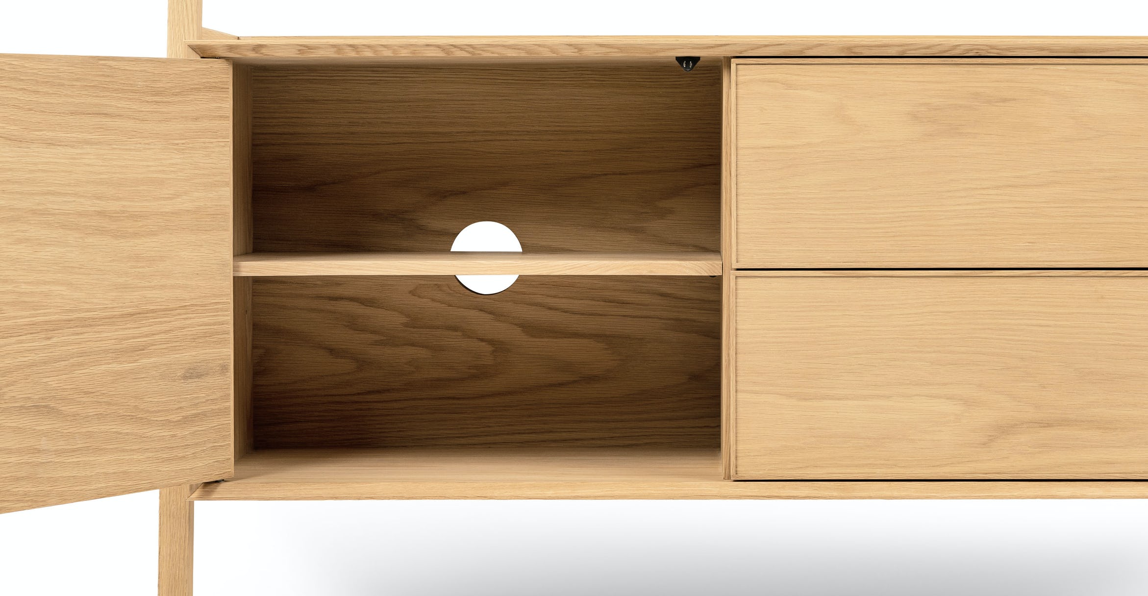 Fantol Oak Storage Shelf thumbnail 7