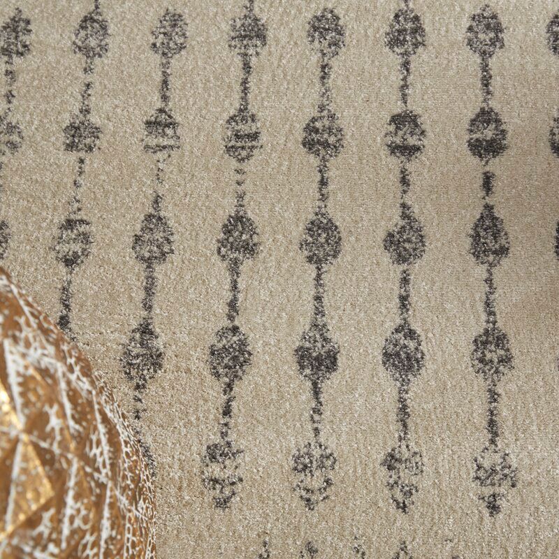 Lucienne Geometric Gray Area Rug thumbnail 4