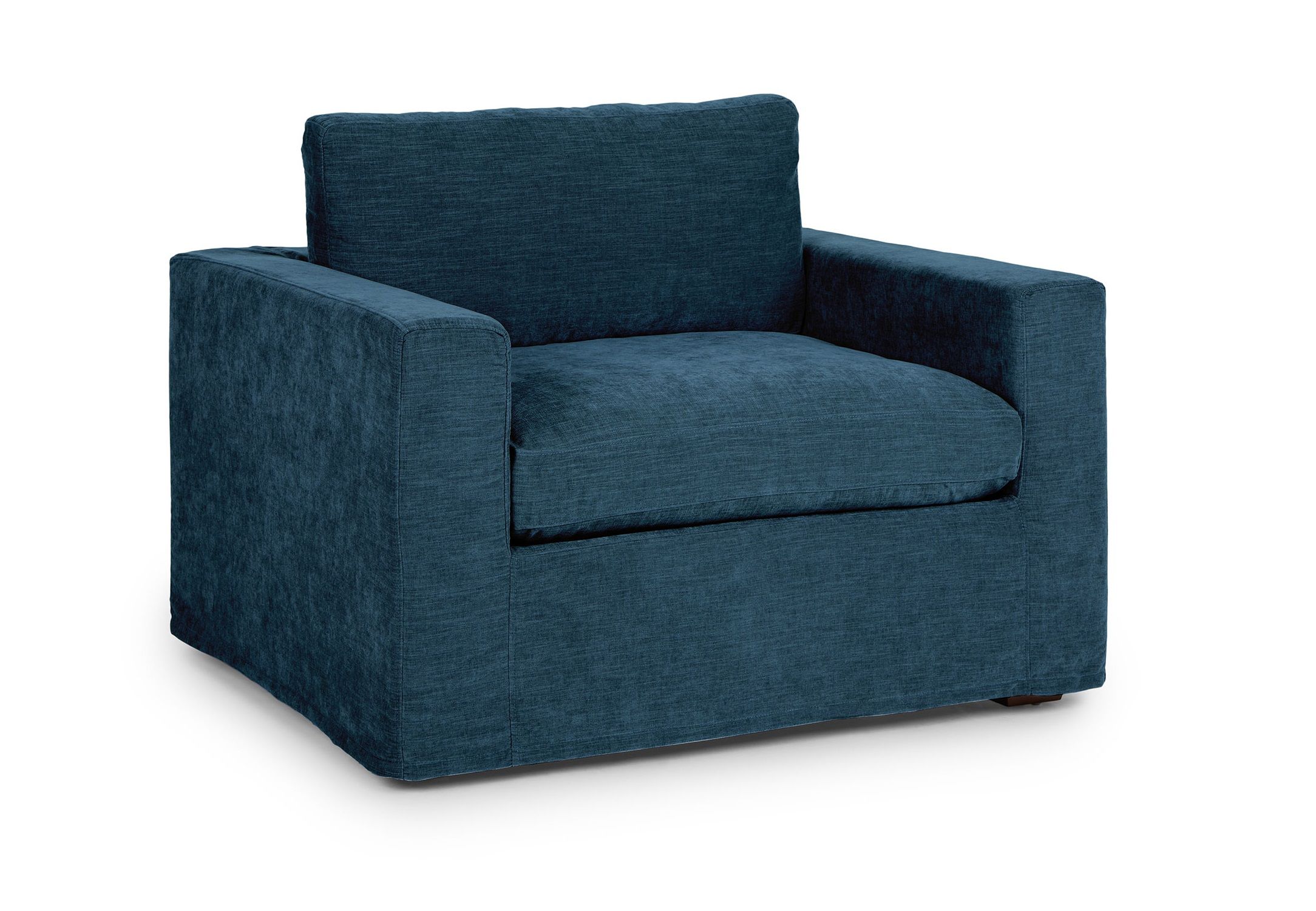 Alzey Dash Blue Slipcover Lounge Chair thumbnail 3