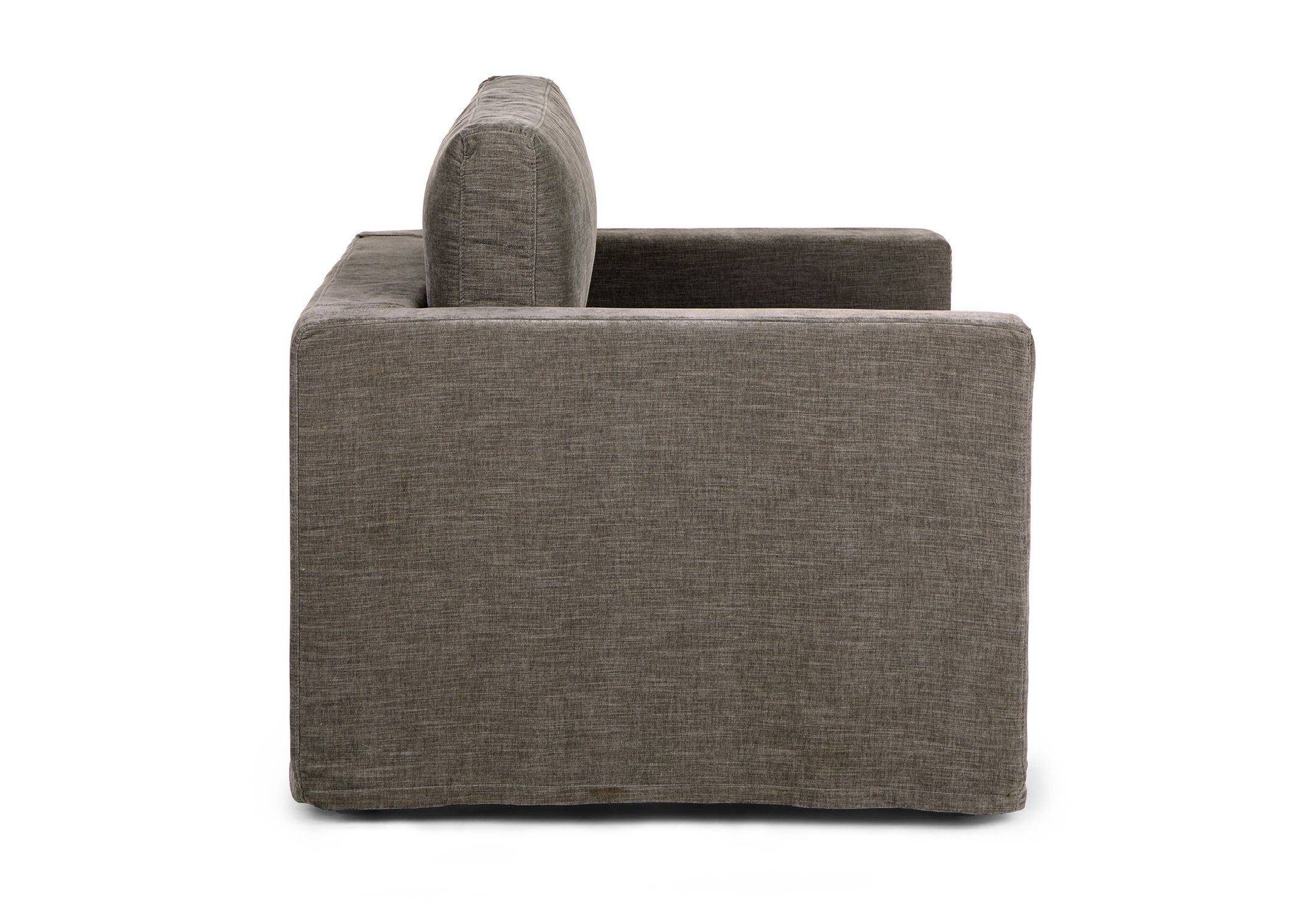 Alzey Geo Gray Slipcover Lounge Chair thumbnail 2