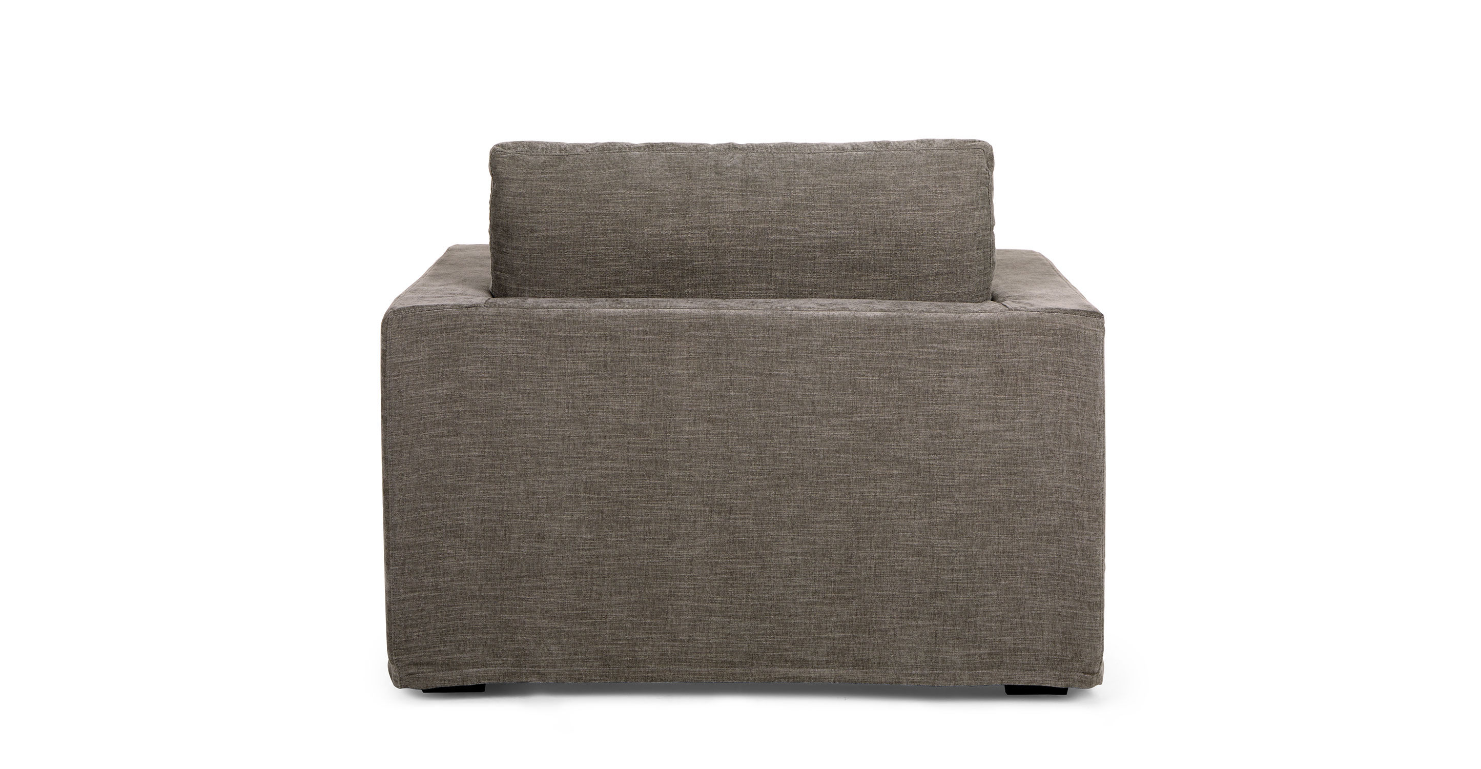 Alzey Geo Gray Slipcover Lounge Chair thumbnail 4