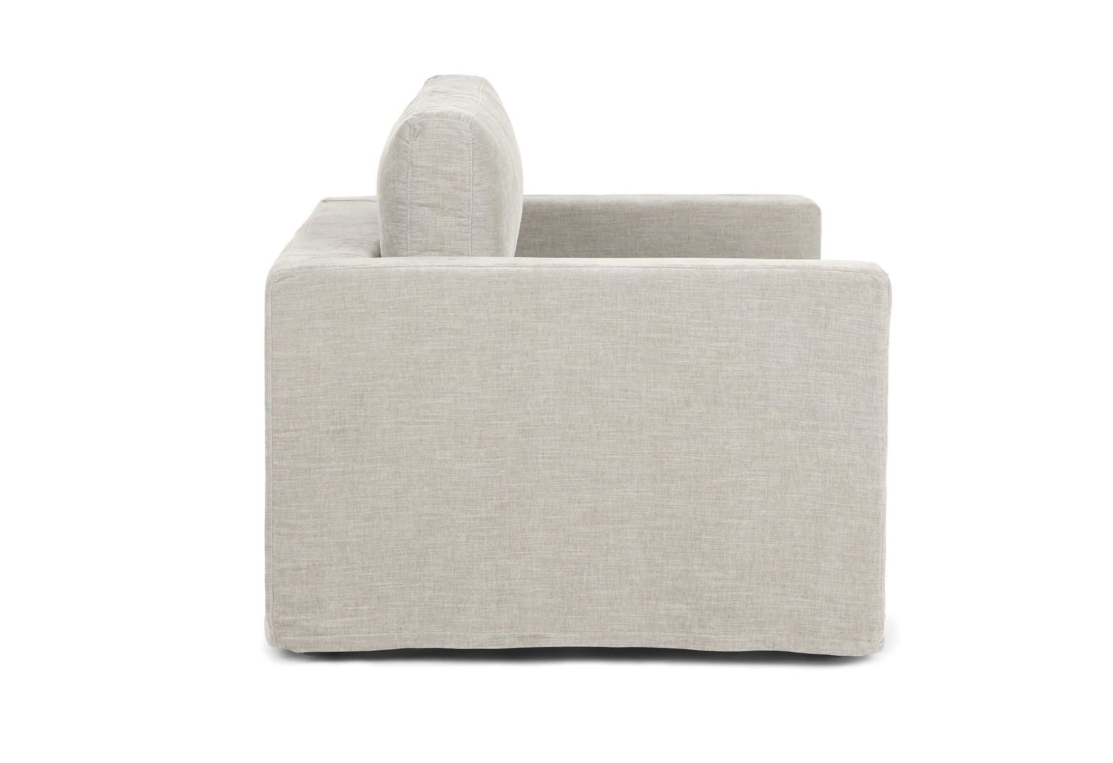 Alzey Whistle Gray Slipcover Lounge Chair thumbnail 2