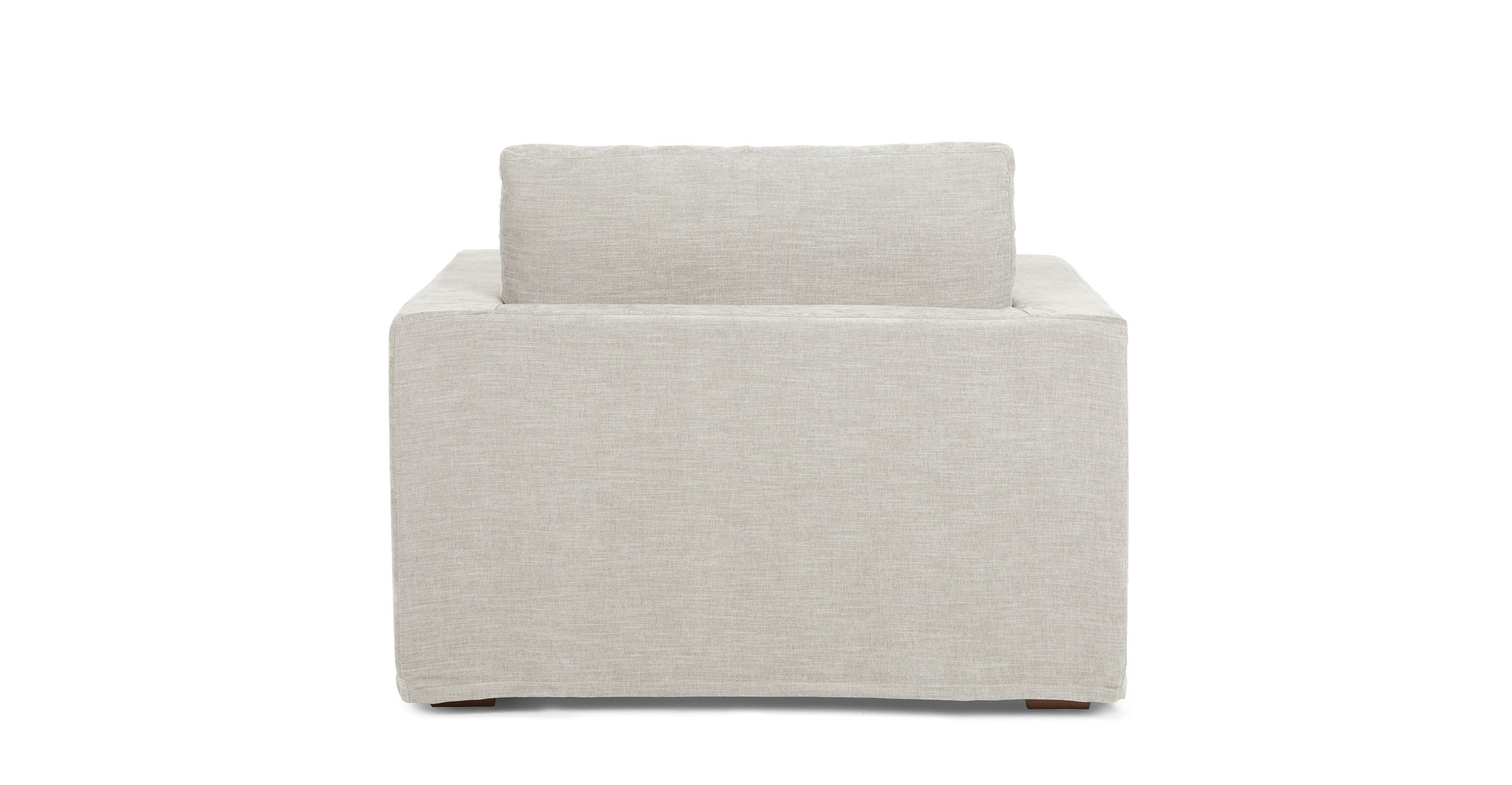 Alzey Whistle Gray Slipcover Lounge Chair thumbnail 4