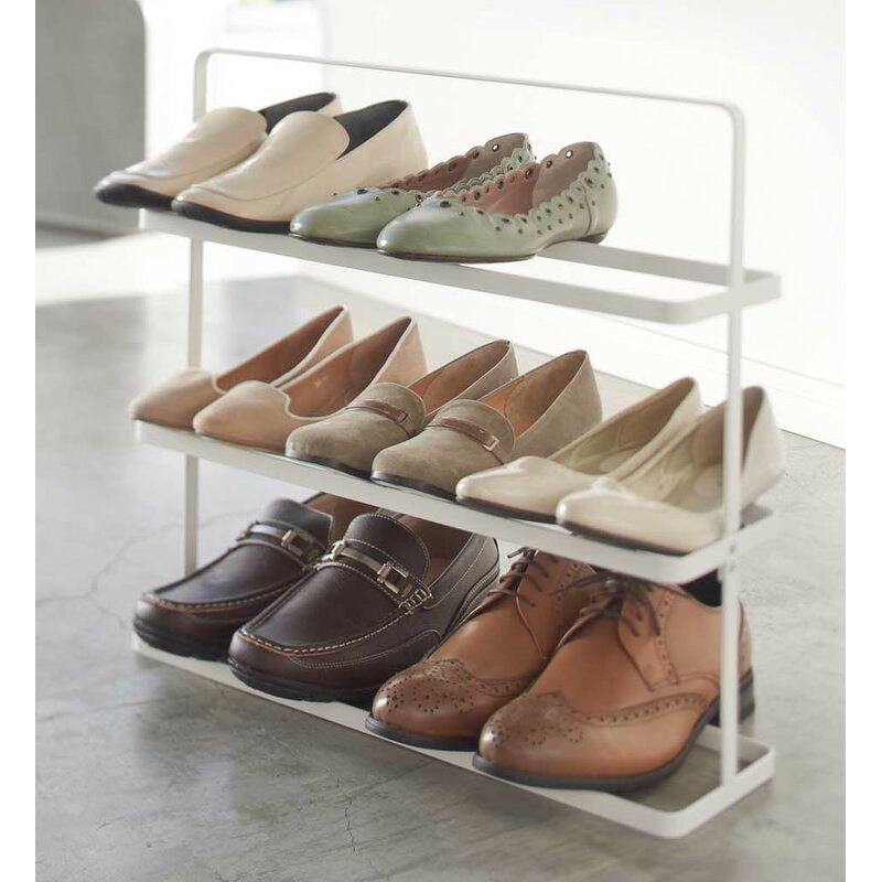 Tower 3 Tier 9 Pair Shoe Rack thumbnail 2