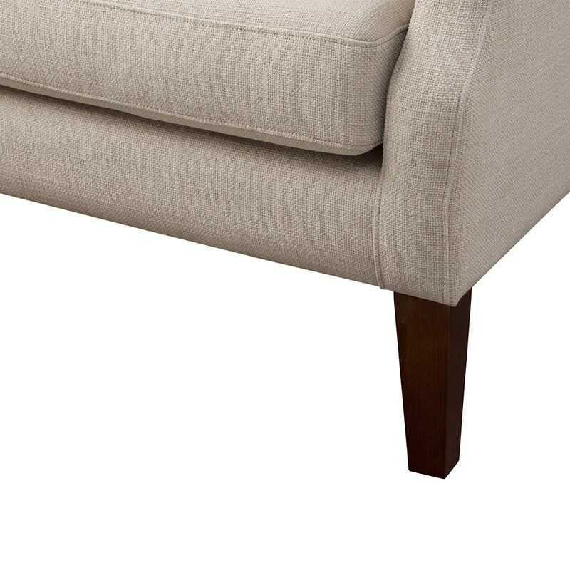 Allis Tufted Polyester Blend Wingback Chair thumbnail 4