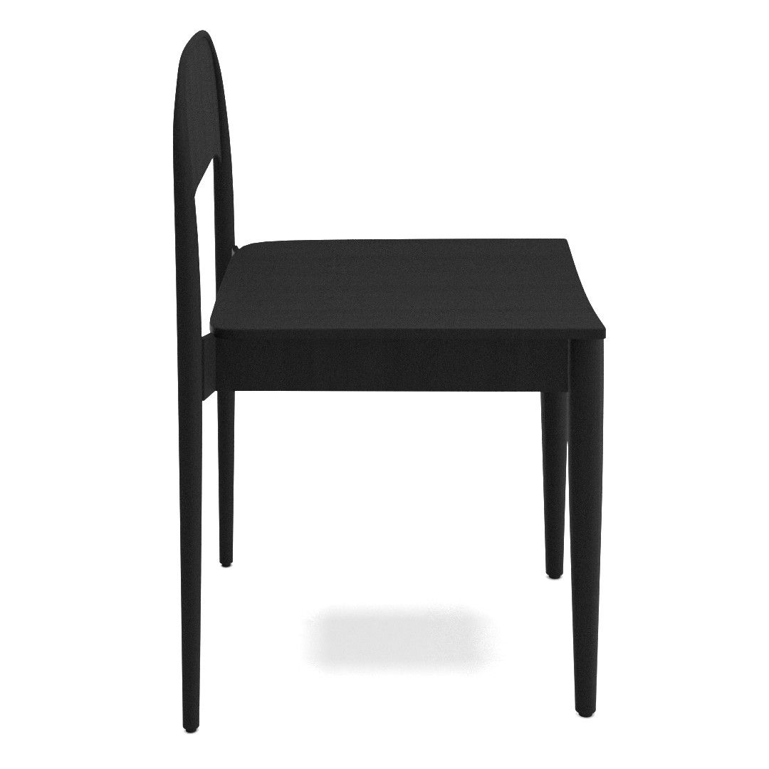 Hunter Shaped Wood Stacking Chair thumbnail 2