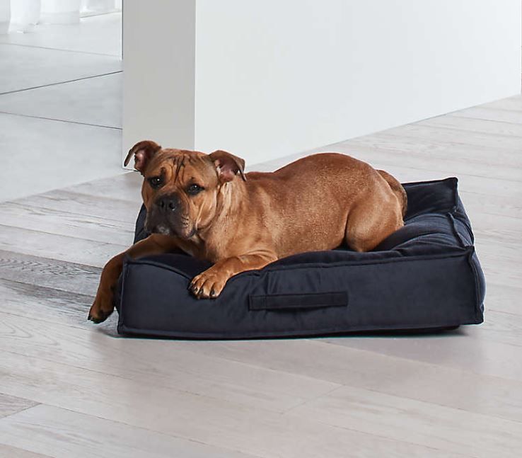 Piazza Extra Large Shale Tufted Dog Bed thumbnail 2
