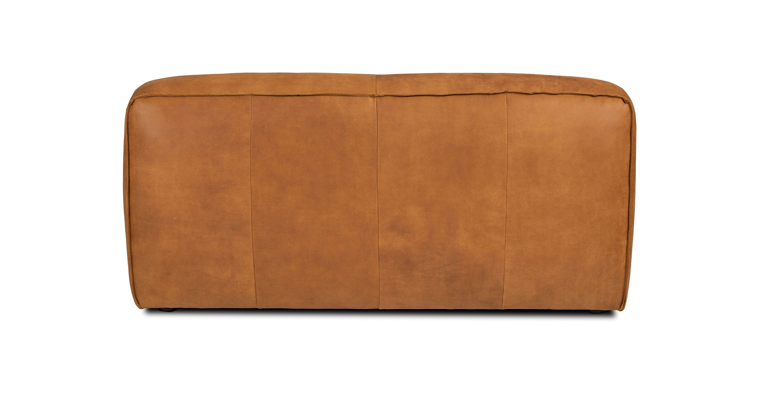Cigar Rawhide Tan Loveseat thumbnail 5