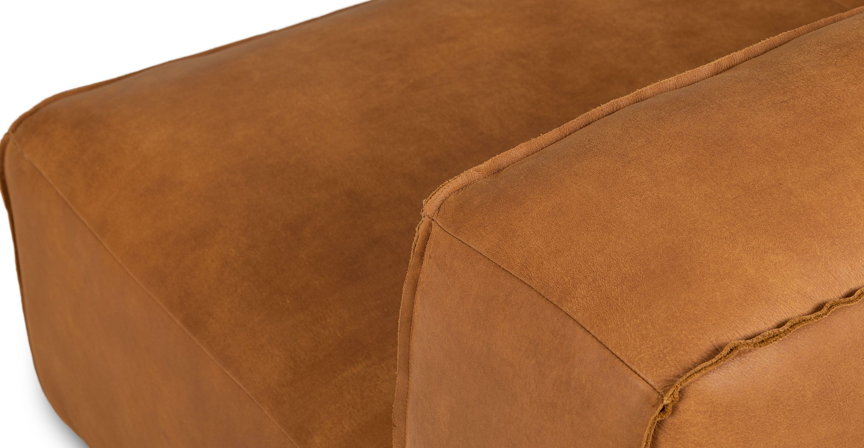 Cigar Rawhide Tan Loveseat thumbnail 6