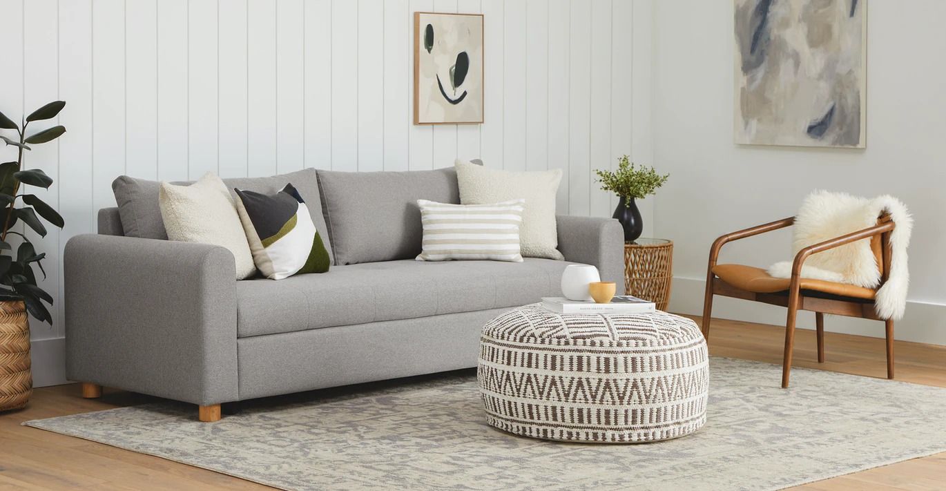 Nordby Pep Gray Sofa Bed thumbnail 2