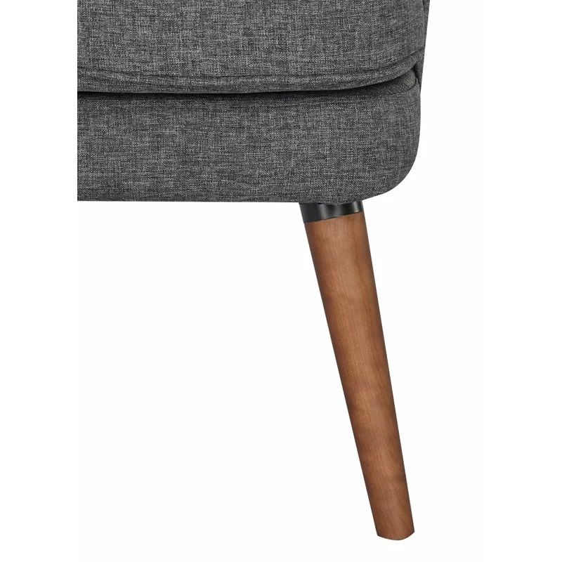 Kora Wide Linen Side Chair thumbnail 3