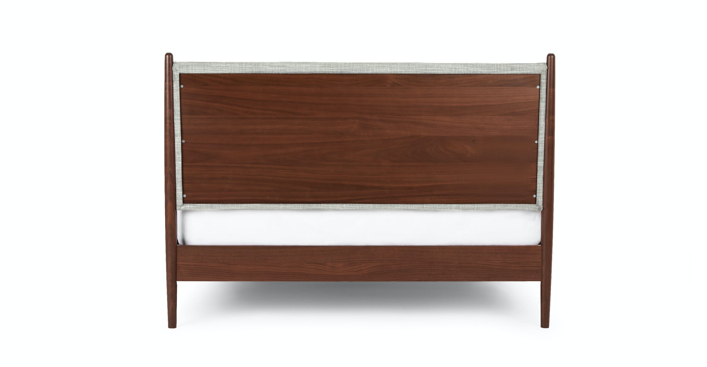 Lenia Pebble Gray Walnut Bed-Queen thumbnail 6
