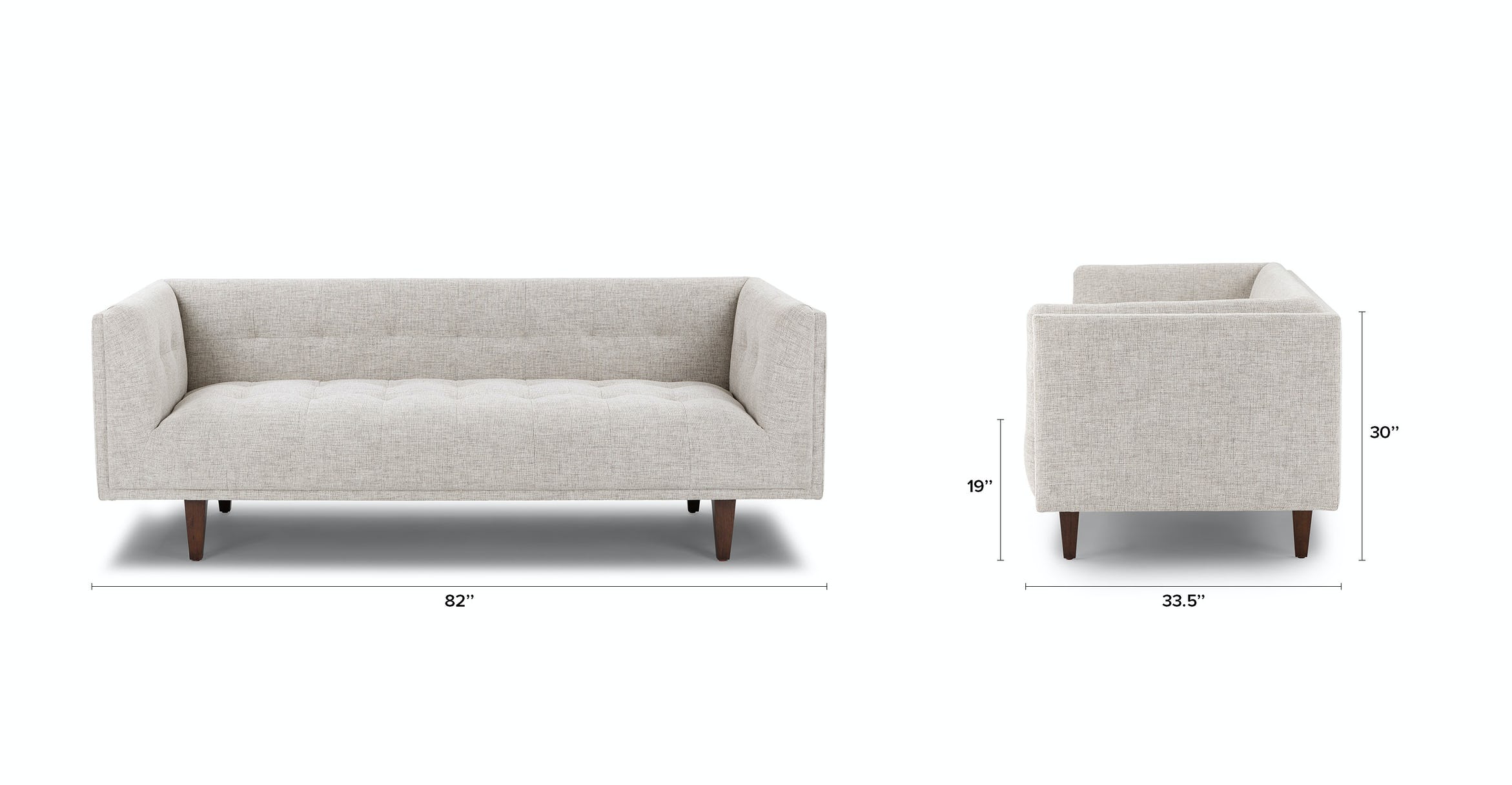 Cirrus Birch Ivory Sofa thumbnail 5
