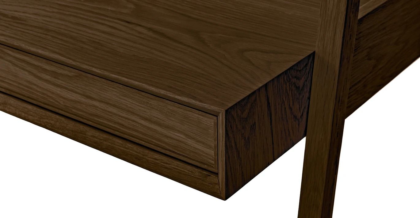 Fantol Dark Oak Desk thumbnail 4
