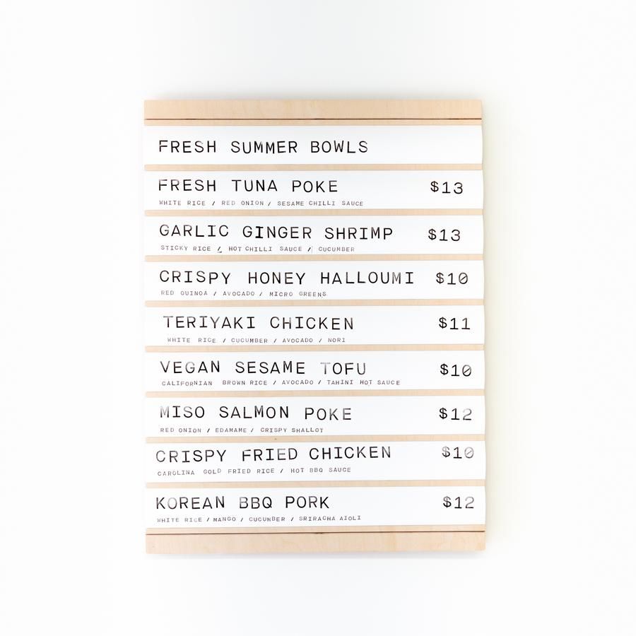 Customer Stamp Menu Board thumbnail 2