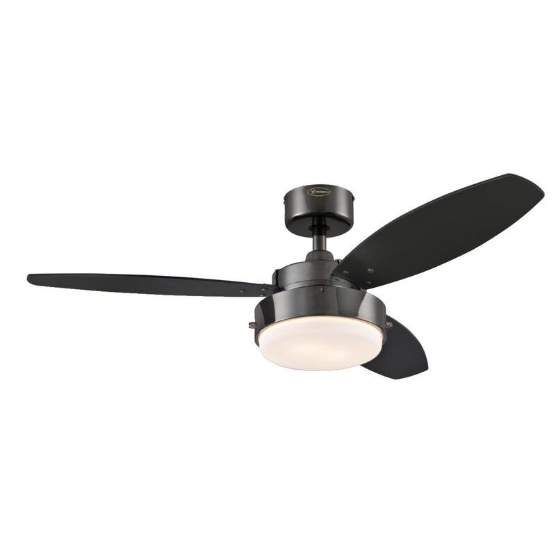 Blade Standard Ceiling Fan with Pull Chain and Light Kit Included thumbnail 2