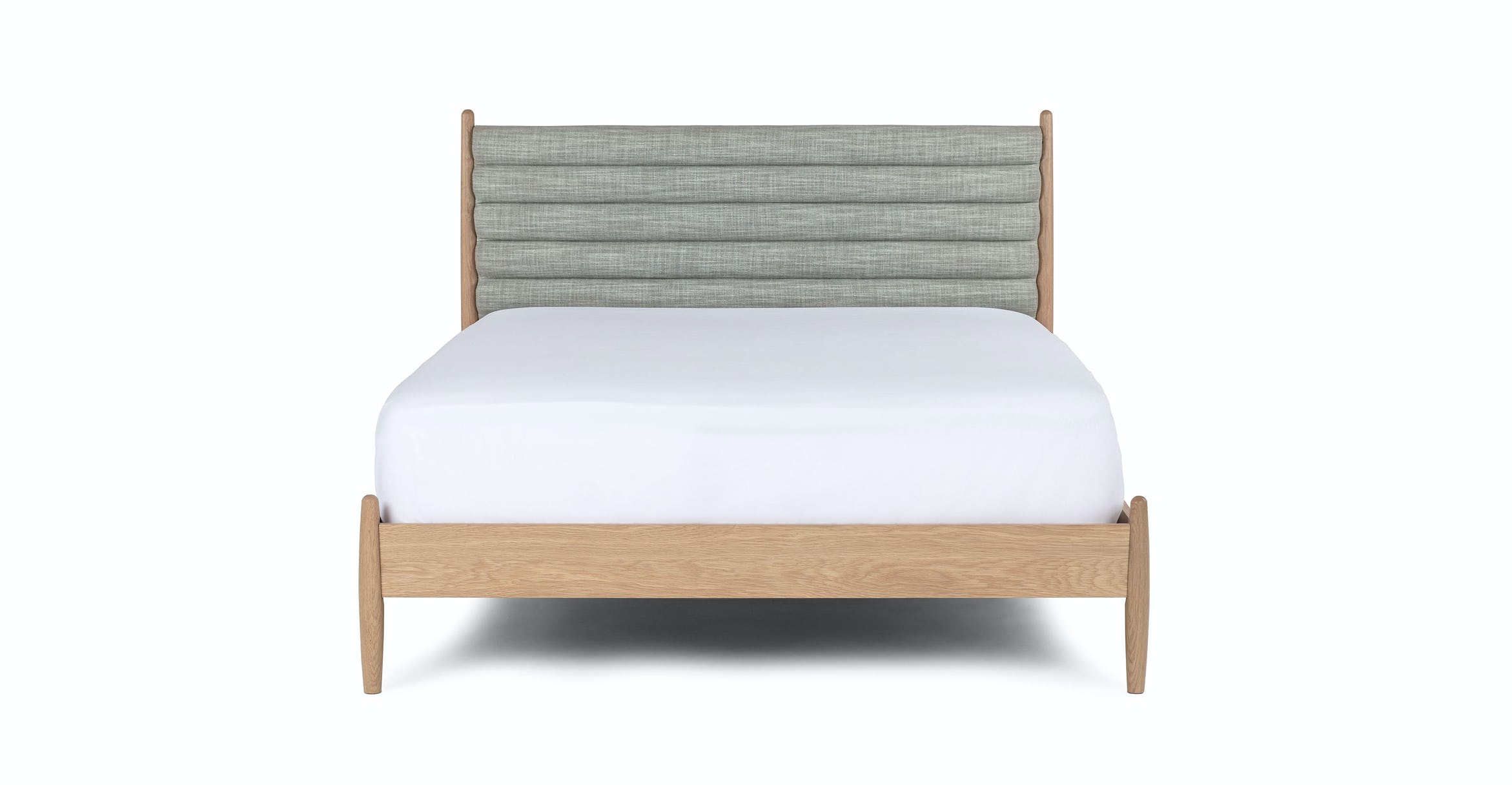 Lenia Rain Cloud Gray Oak Bed-Queen thumbnail 3