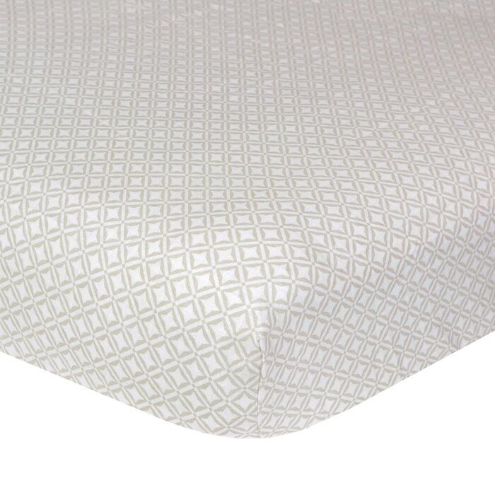 Fairbury Geo Star Fitted Crib Sheet thumbnail 2