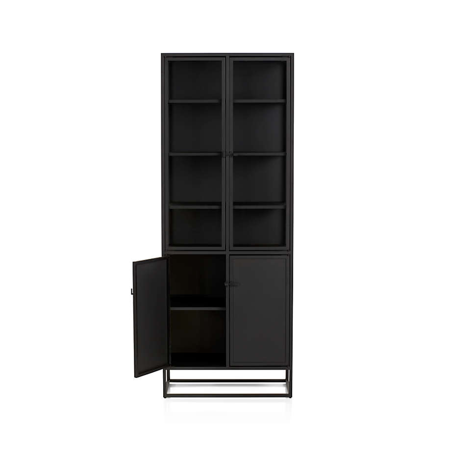 Casement Black Tall Cabinet thumbnail 5