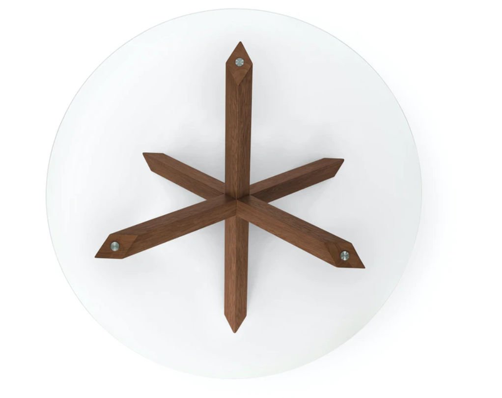 Trina Walnut Dining Table thumbnail 2