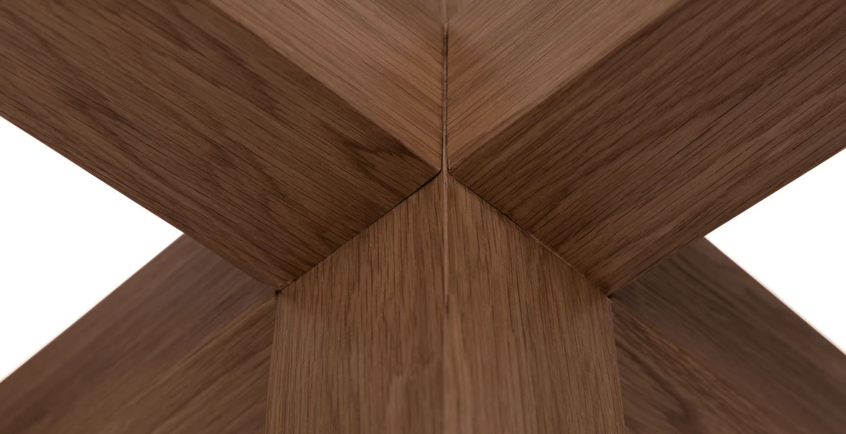 Trina Walnut Dining Table thumbnail 4
