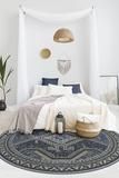 Zareen Steel Blue Rug-6' thumbnail 2
