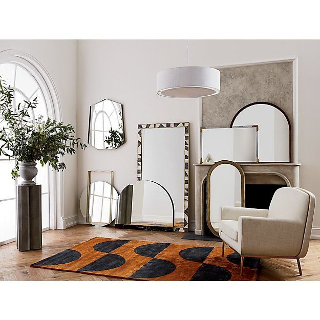 PENDULUM GOLD WALL MIRROR thumbnail 4