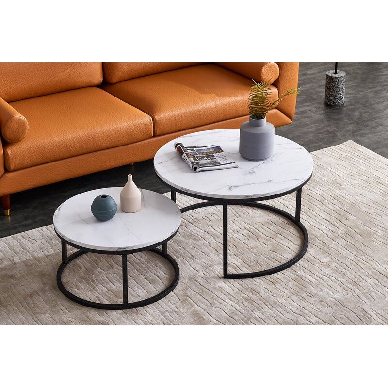 Tennison Frame Nesting Coffee Table Small thumbnail 3