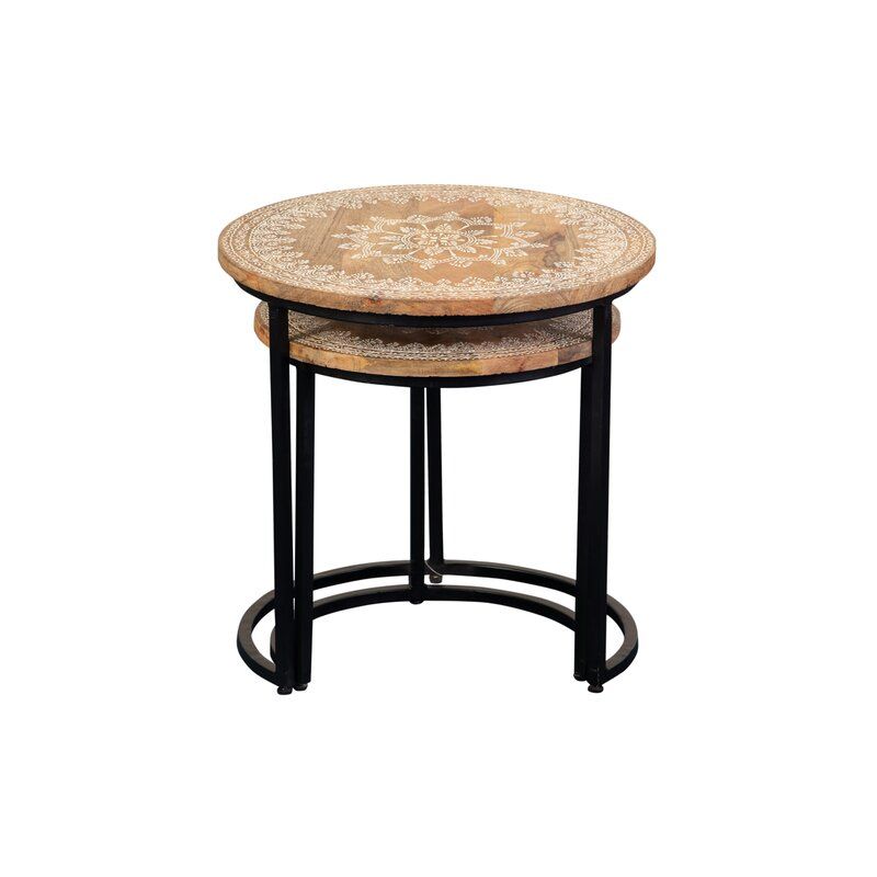 Mehendi Nesting Tables Large thumbnail 2