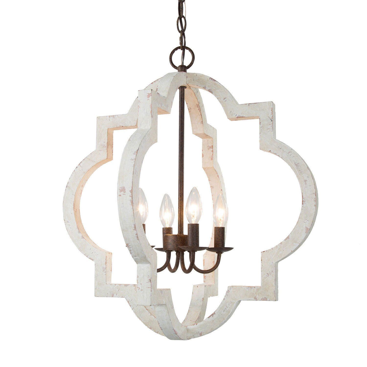Light Lantern Geometric Chandelier thumbnail 2
