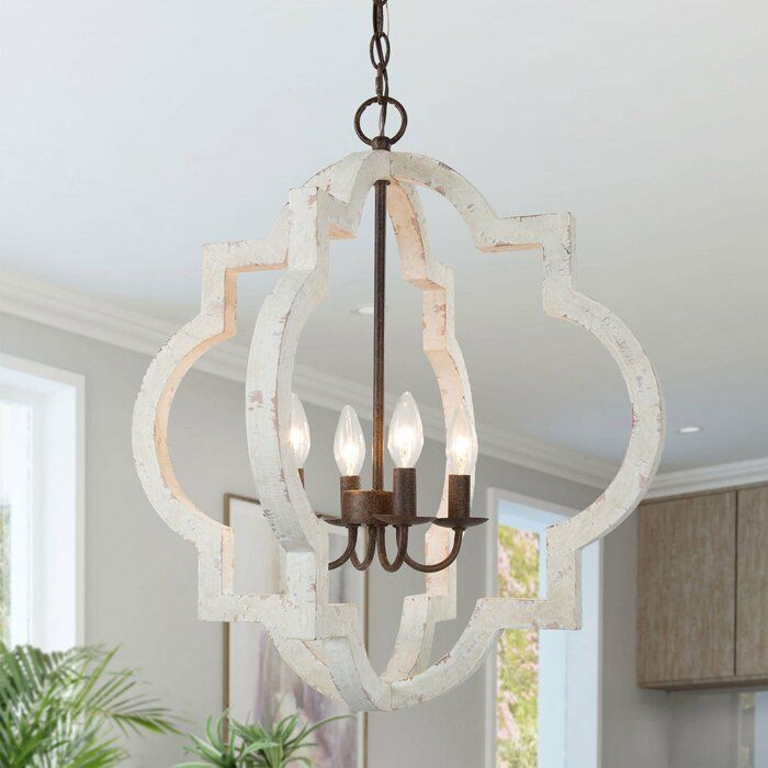 Light Lantern Geometric Chandelier thumbnail 3