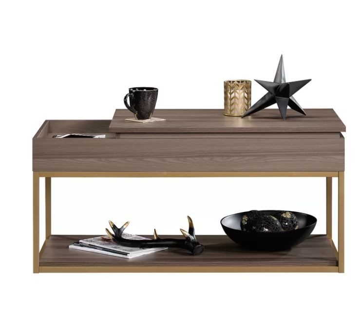 Broadridge Coffee Table with Tray Top and Storage thumbnail 3