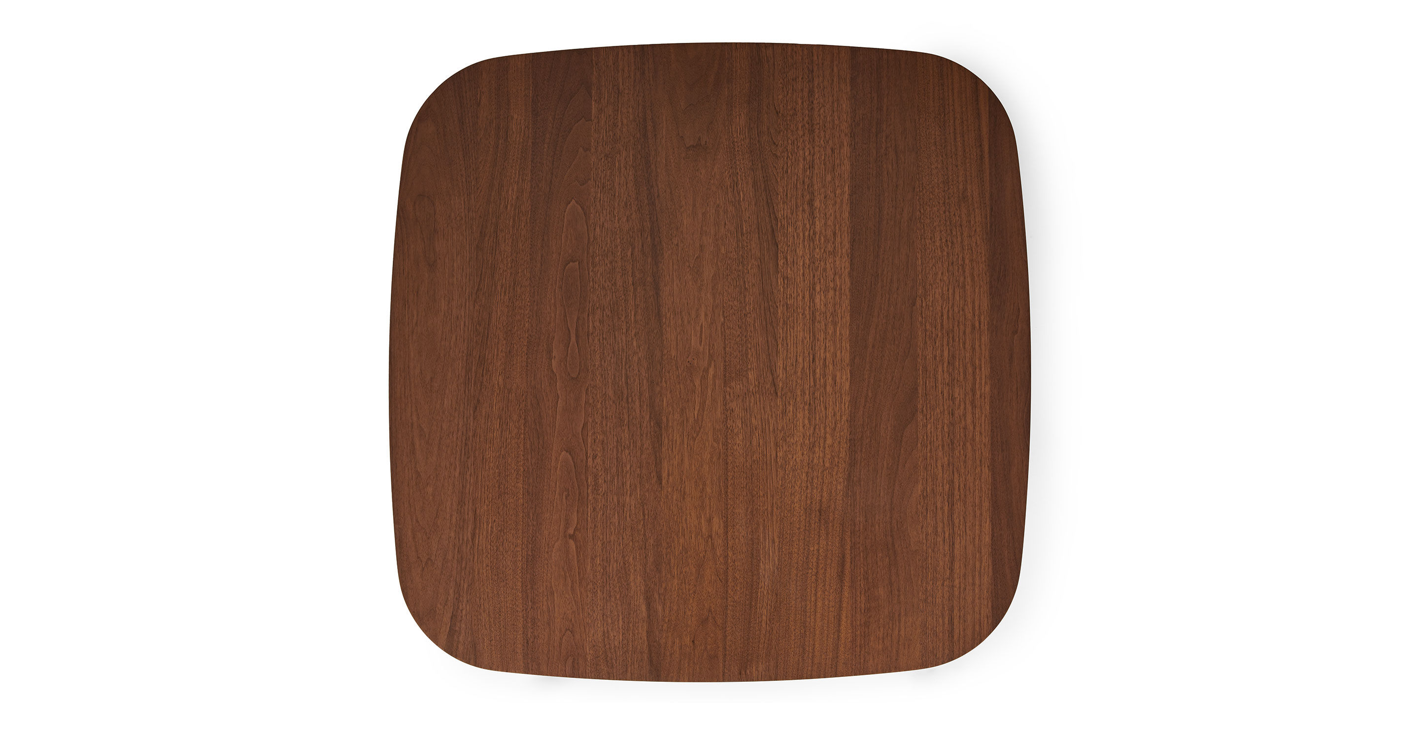 Lenia Walnut Square Coffee Table thumbnail 4
