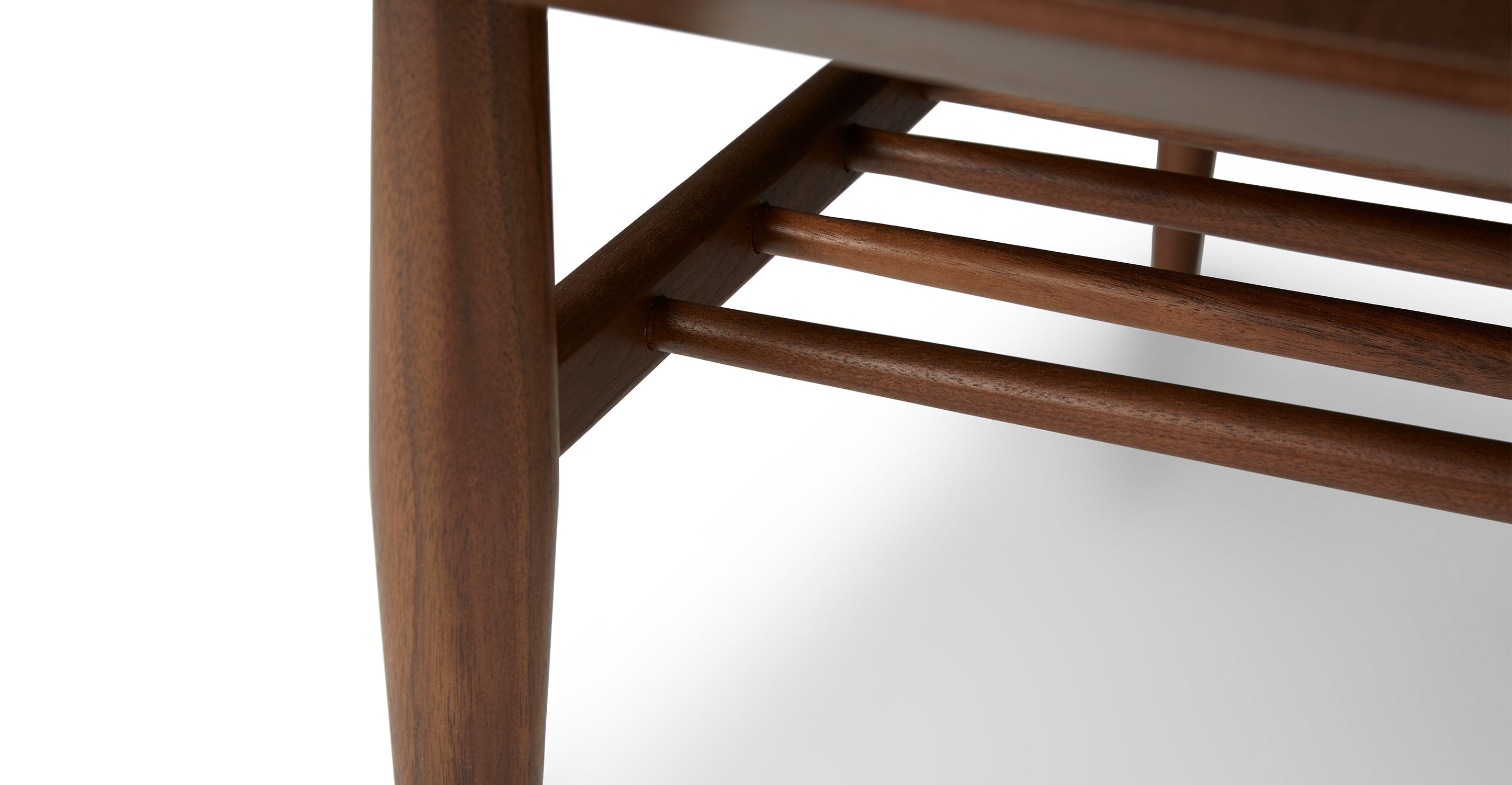 Lenia Walnut Square Coffee Table thumbnail 6
