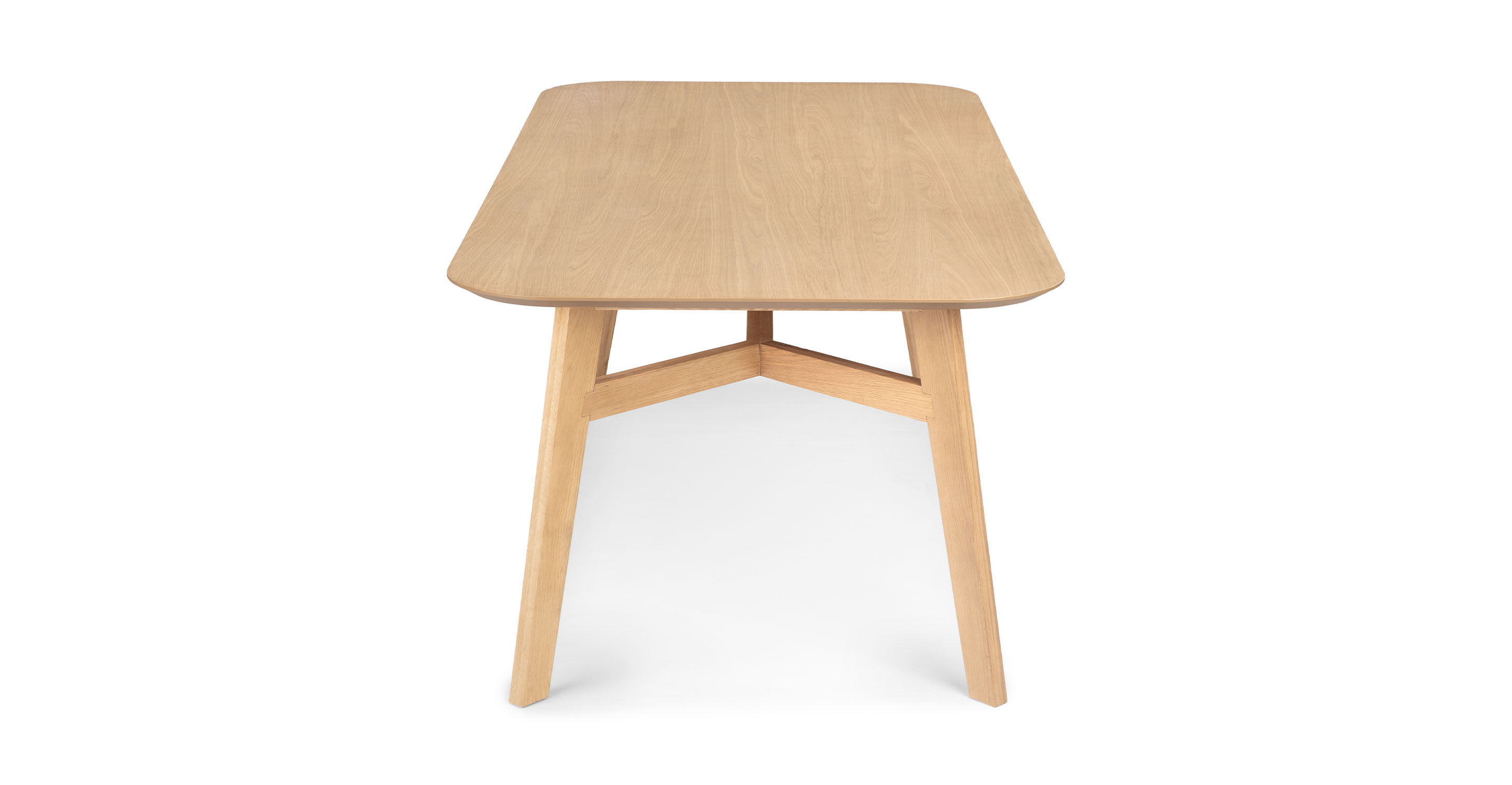 Ventu Light Oak Dining Table For 6 thumbnail 4
