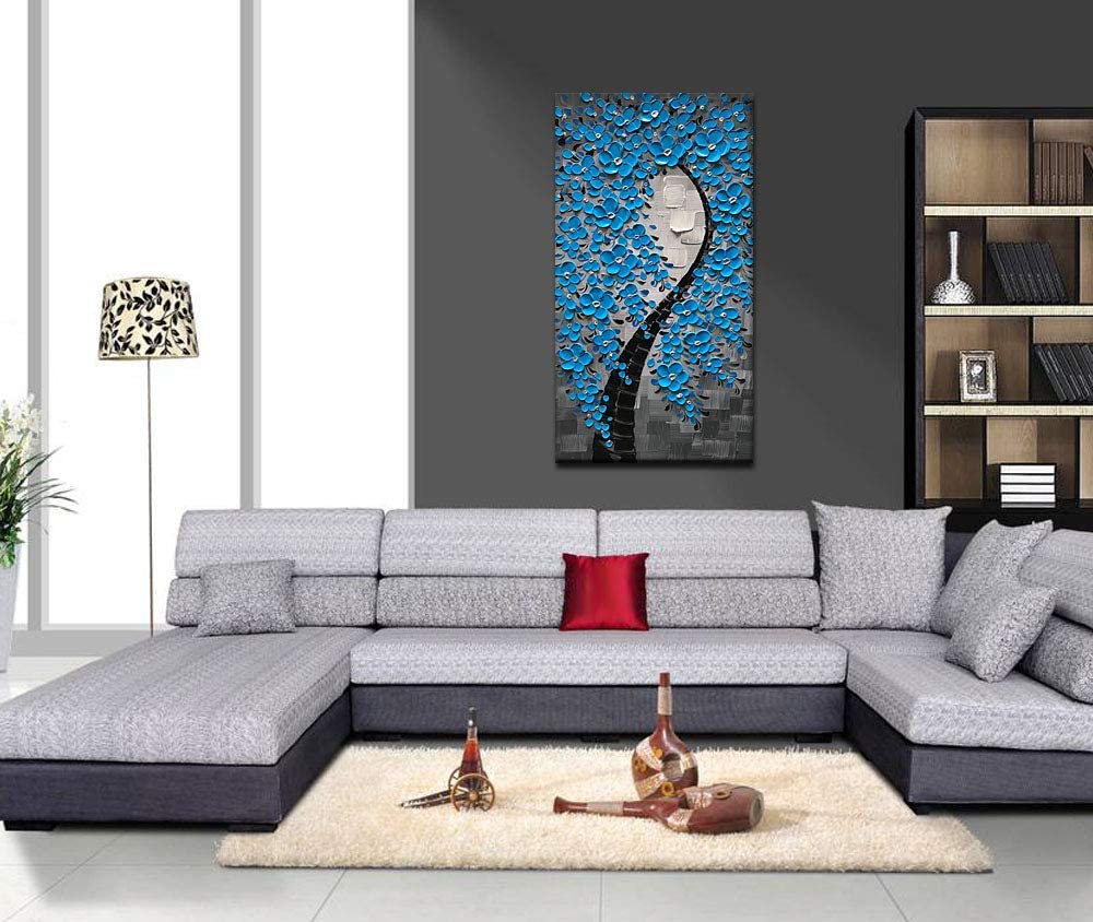 Customer Product Azure Art Oil Paintings on Canvas thumbnail 3