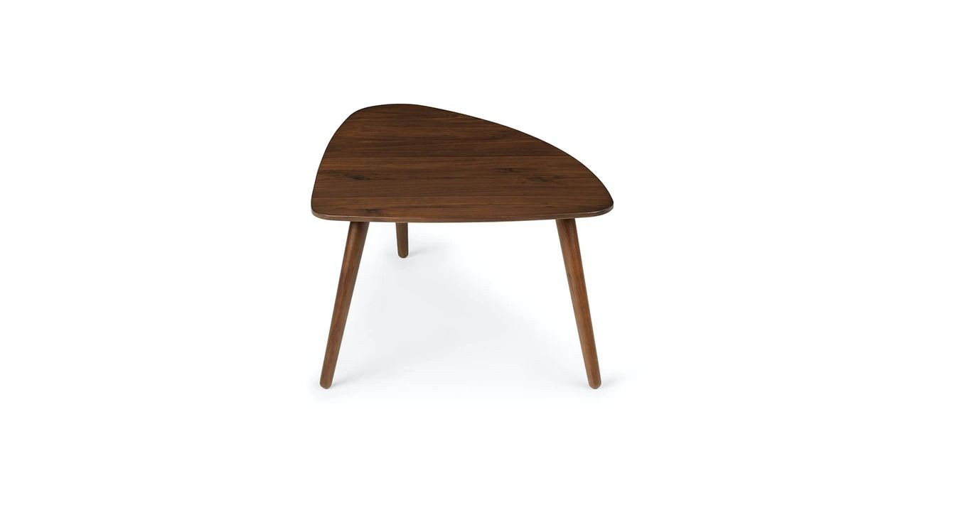 Amoeba Wild Walnut 29.5" Wide Coffee Table thumbnail 3