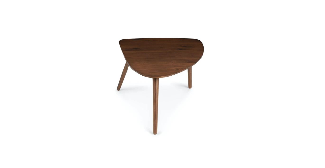 Amoeba Wild Walnut 29.5" Wide Coffee Table thumbnail 4