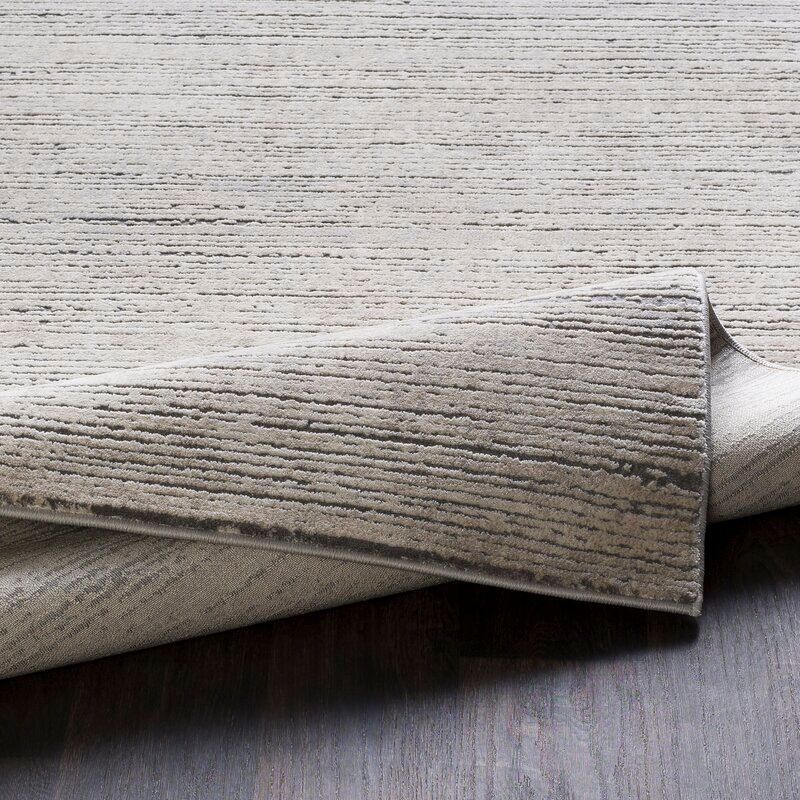 Bridgeton Power Loom Gray Sleek Rug thumbnail 2