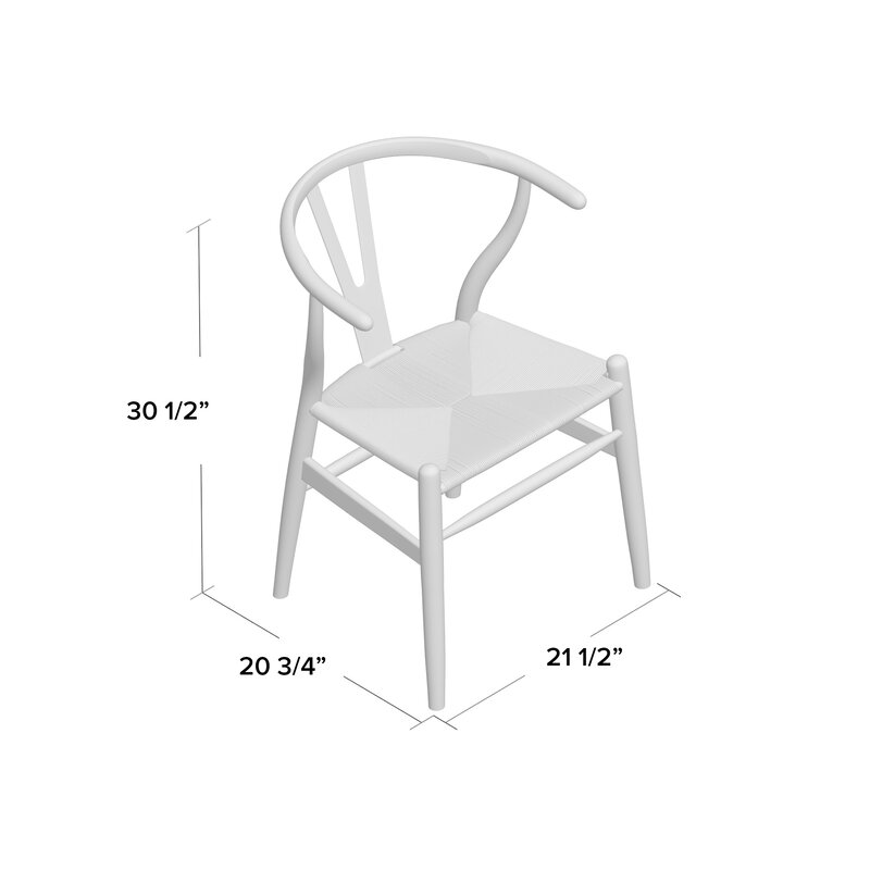 Dayanara Solid Wood Slat Back Dining Chair thumbnail 7